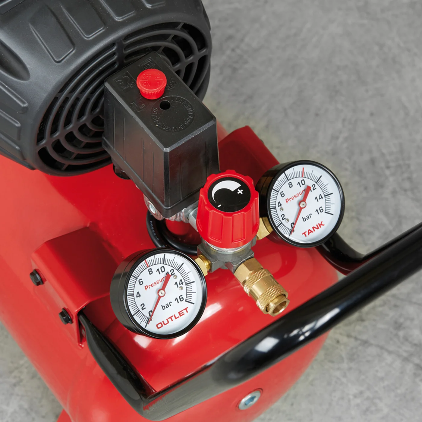 Ciao 24/244 Quiet oilless compressor, ideal for all applications requiring low noise emissions. dettaglio