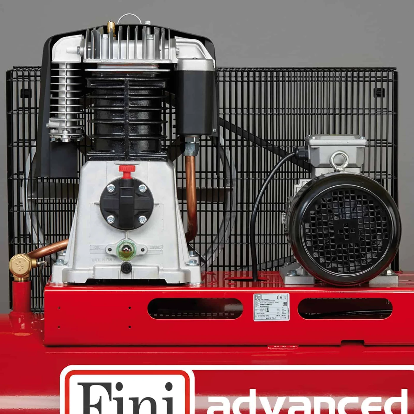BK119-270F-5,5 SD Professional two-stage belt compressor, ideal for heavy and continuous use. dettaglio