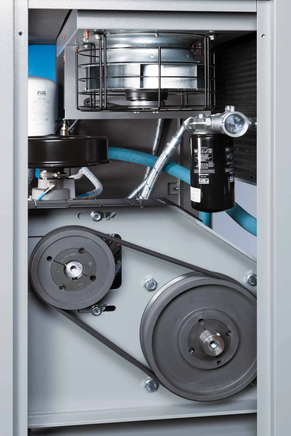 PLUS 22-08 Screw compressor with belt transmission. altre applicazioni