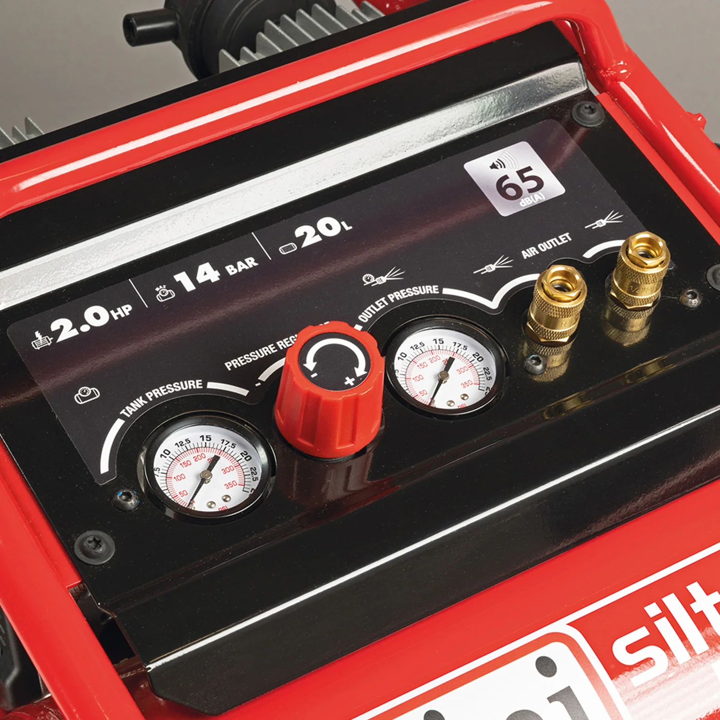 Siltek ts/ol130s Quiet oilless compressor, suitable for demanding hobbyists and professionals. dettaglio