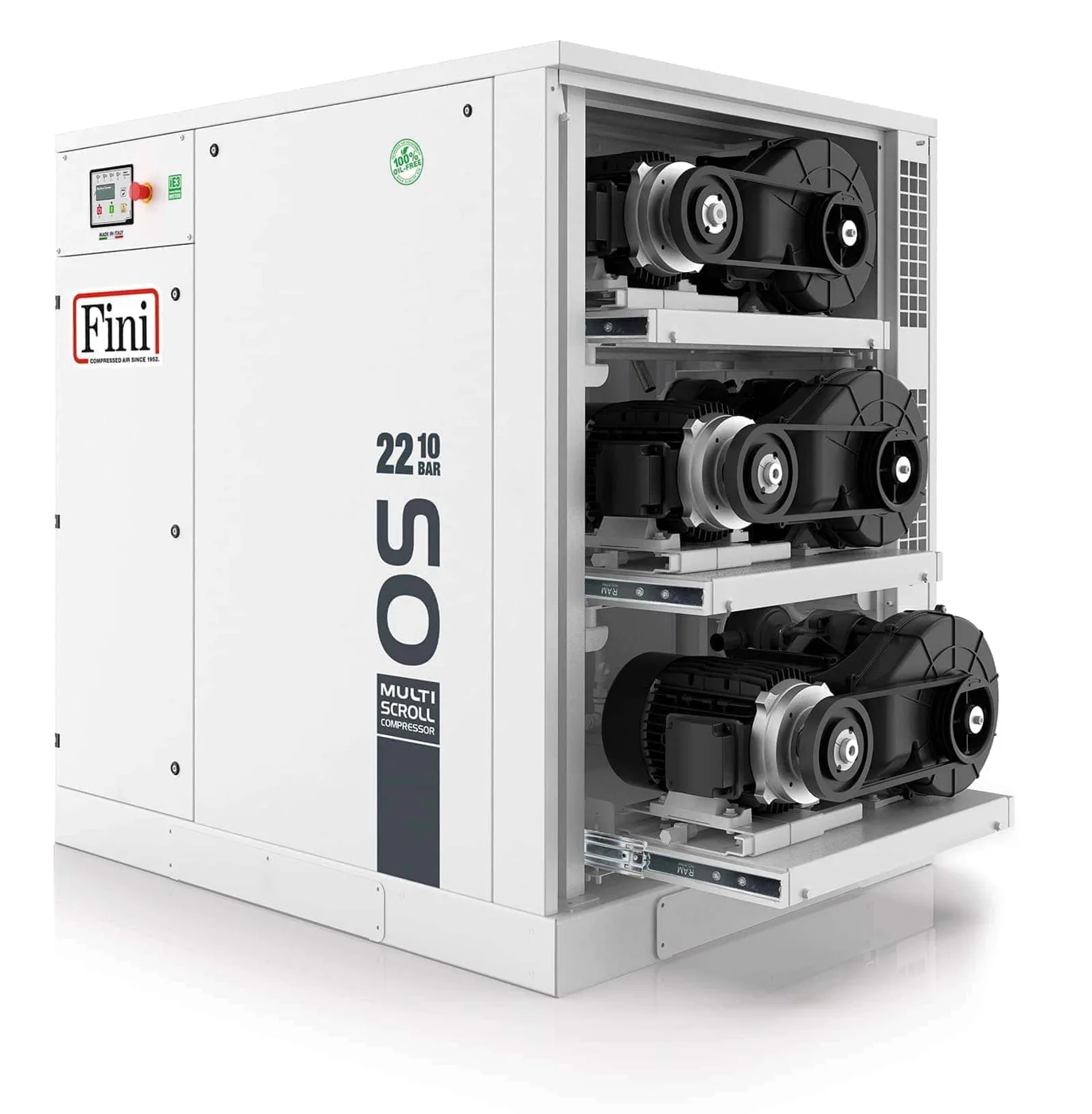 OS 22-08 Oil-free compressor with spiral Scroll technology. altre applicazioni
